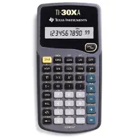 Texas Instruments TI-30Xa - Calculatrice scientifique - 10 chiffres - pile