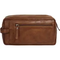 Spikes & Sparrow Trousses de toilette 'TOILETRY BAG' cognac