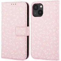 IMoshion Étui de télephone portefeuille Design pour Apple iPhone 13 - Pink Bazaar Flowers
