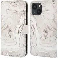 IMoshion Étui de télephone portefeuille Design Apple iPhone 13 - Sandy Marble