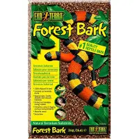 Exo Terra Forest Bark Natural Terrarium Substrate Marron 26.4 L