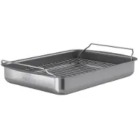 Eva Solo Professionell rôtissoire avec grille 35x25 cm revêtement céramique antiadhésif Slip-Let
