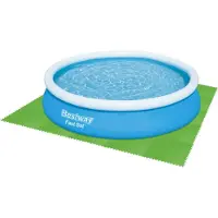 Bestway Swimming Pool Floor Protector 9 Units Vert 78 x 78 cm