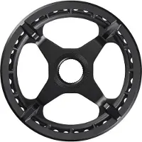Shimano Steps E5000 Cre50 Chain Guard Chainring Argenté 38t