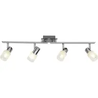 Brilliant Plafonnier LED avec spots mobiles