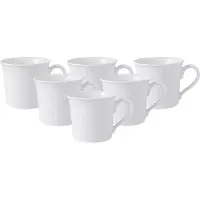 Villeroy & Boch Tasse à Café Villeroy & Boch Cellini Blanc (6 Pièces)
