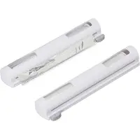 Relaxdays Distributeur d'emballages, blanc, Distributeur d'essuie-tout, Blanc