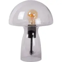 Lucide Lampe de table champignon en verre clair E27 Fungo