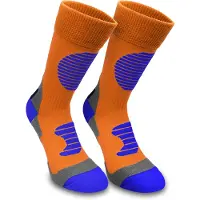 Normani Chaussettes de sport orange
