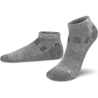 Normani Chaussettes 'Timaru' gris / gris chiné