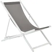 Beliani Lounger Gris Locri Ii Lumarko