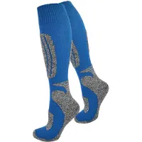 Normani Chaussettes de sport bleu / gris chiné
