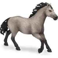 Schleich 72143 Horse Club Exclusive Modèle Etalon Quarter Cheval Gris Figure Nouveau