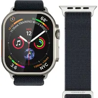 Vonmählen Bracelet Classic Nylon Loop Apple Watch | 44/45/46/49 mm - Navy
