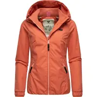 Ragwear Veste fonctionnelle 'Dizzie' rouge rouille / noir