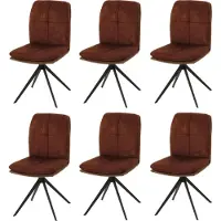 MCW Chaise de salle à manger -M68 (lot de 6)