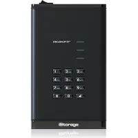 ISTORAGE diskAshur DT³ - Disque dur - chiffré - 8 To - externe (de bureau) - USB 3.2 Gen 1x1 (USB-C connecteur) - 256-bit AES-XTS, FIPS 197, FIPS 140-3 Level 3 - FIPS (Federal Information...