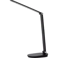 Lucide Lampe de bureau noire moderne LED 8W Aldwin