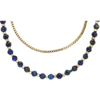 Fossil Collier de bijoux, (Acier inoxydable, 45 cm)