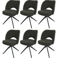 MCW Chaise de salle à manger -N72 (lot de 6)