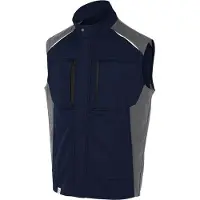 Kübler Gilet Activiq bleu foncé/anthracite 4XL (4XL)