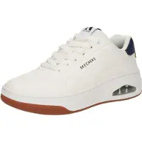SKECHERS Uno Court Sneakers Laag - Wit - Maat 45