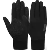 Reusch Gants de sport 'Ashton' gris foncé / noir
