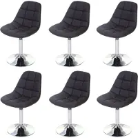 Mendler Chaise de salle à manger -A60 (lot de 6)