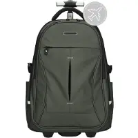 Enrico Benetti Laptoptrolley / Businesstrolley - 17 inch - Northern - Olijf, Valise, Vert