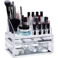 Relaxdays Organiseur de maquillage