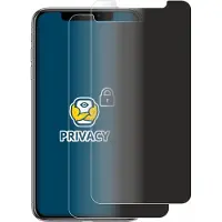 BROTECT Film anti-regards Anti-Spy Privacy Film de protection contre la lumière bleue (Apple iPhone XS Max), Téléphone portable : film de protection, Bleu