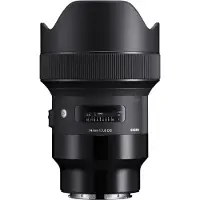 Sigma Objectif Hybride 14 mm f/1.8 DG HSM Art Noir Monture L