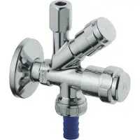 GROHE Eggemann Vanne d'angle WAS DN 15 chromé - 41073000