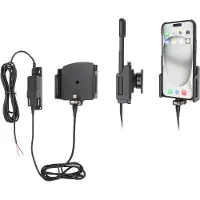 Brodit 727370 Support pour iPhone 15 & 15 Pro, Support pour smartphone, Noir
