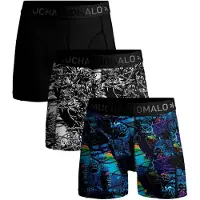 Muchachomalo Boxer-shorts Lot de 3 Barbwire Owl Multicoloré Noir taille S