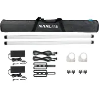 Nanlite Pavotube II 30X Kit double (avec batterie)