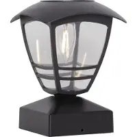 Star Micronics Filament LED Lampe solaire FELIX poteau blanc chaud 20x14cm extérieur 481-24