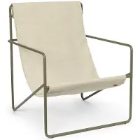 Ferm Living Desert Chaise Longue Olive | Cloud