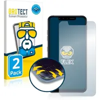 BROTECT Full-Cover Protection (2 pcs, G8 ThinQ), Téléphone portable : film de protection, Transparent