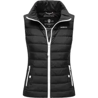 MARIKOO Gilet 'Reimii' noir / blanc