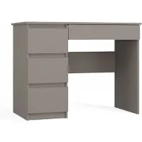 Top E Shop Bureau TRISTON - gris, version gauche