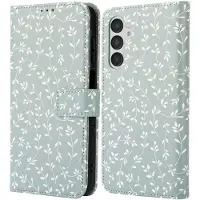 IMoshion Étui de télephone portefeuille Design Samsung Galaxy A16 - Smoke Green Flowers