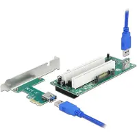 DeLOCK PCIe x1 to 2x PCI 60cm -