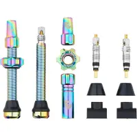 Wolf Tooth Presta Tubeless 44 Mm Valves Multicolore