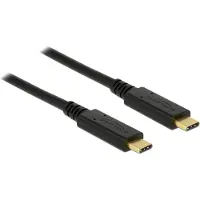 DeLOCK USB 10 Gbps Kabel USB Type-C zu USB Type-C 0,5 m PD 5 A E-Marker