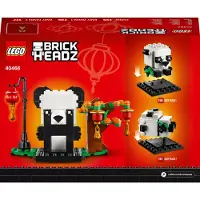 LEGO 40466 BrickHeadz Pandas pour le Nouvel An chinois