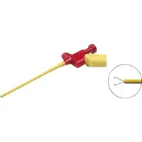 Hirschmann Test & Measurement Kleps 250 Rt Pince Crocodile De Sécurité Enfichable 4 Mm Cat Ii 300 V Rouge -