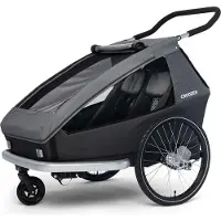Croozer Kid Keeke 2 / 2in1 Remorque de vélo pour enfant avec roue de buggy