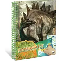 Tomy Dinosart Cahier créatif d'autocollants