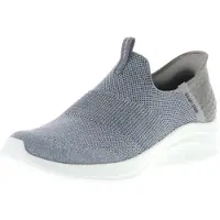 SKECHERS Slip-Ins Ultra Flex 3.0 Smooth Step 149709-GRY, Sneaker, Damen, Grau